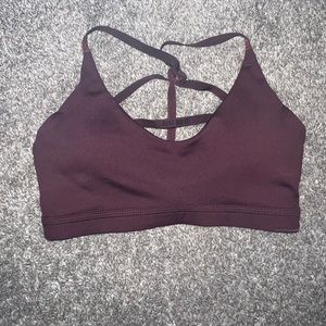 Nike sports bra burgundy/maroon size small